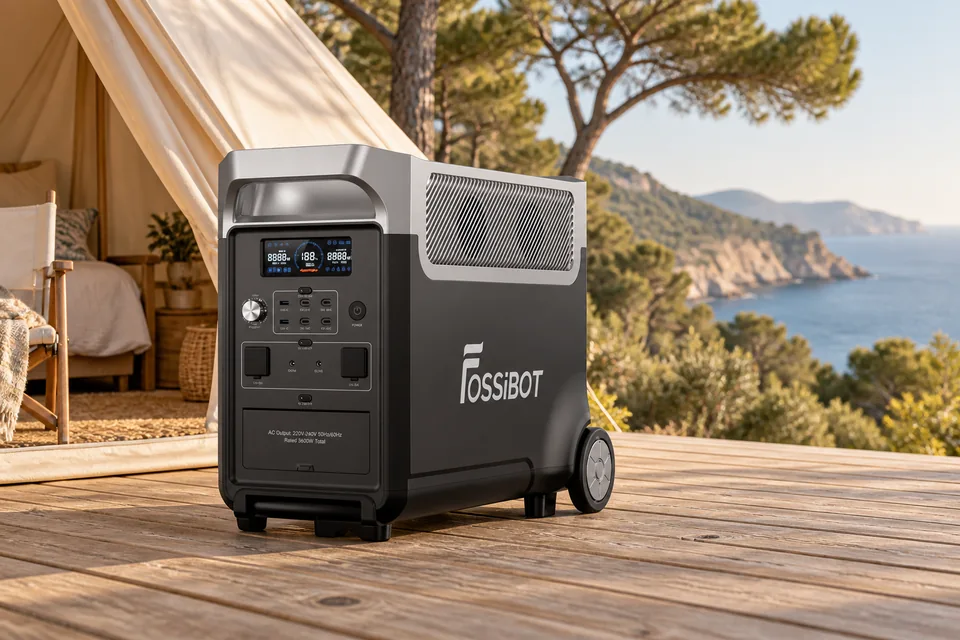 FOSSiBOT F3600 Pro на отдыхе