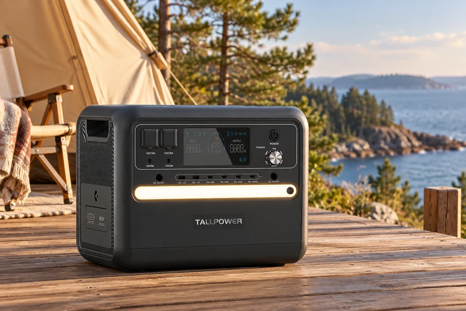 TALLPOWER V2400 на отдыхе